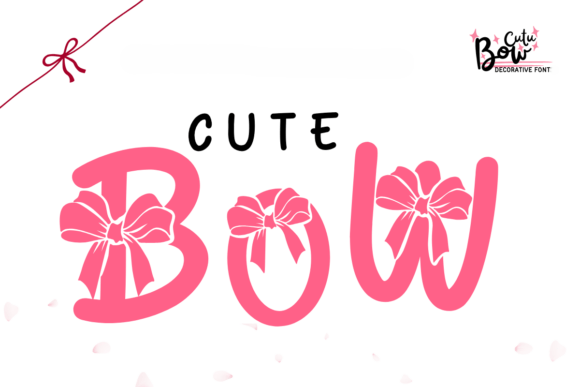 Add Charming Bows to Your Designs with Cute Bow