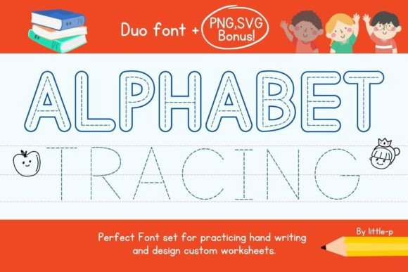 Alphabet Tracing: A Font for Early Literacy