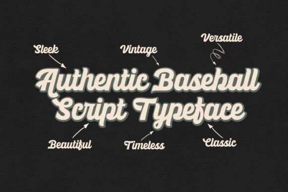 Ballpark Beauty: A Typeface for Classic Design