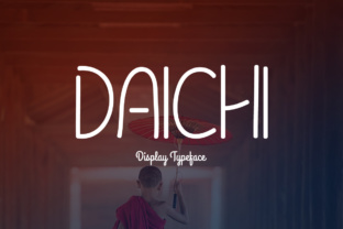Discover Daichi: A Charming Stencil Font for Creative Projects
