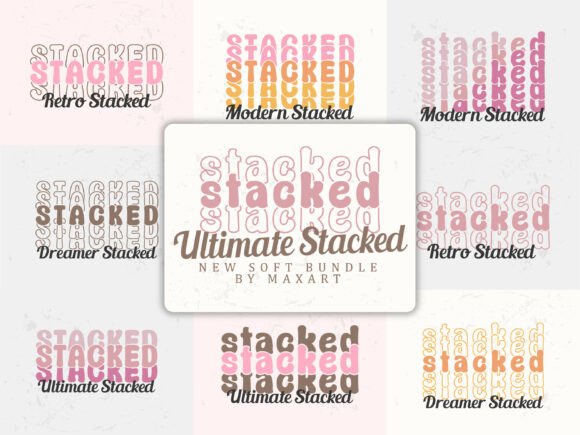 Discovering the Ultimate Stacked Font Collection