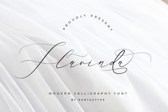 Flavinda: A Beautiful Handwritten Script for Elegant Design