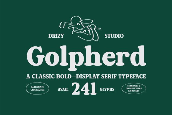 Golpherd: A Typeface of Timeless Elegance