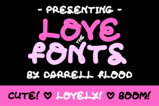Love the Fonts: A Charming Felt-Tip Typeface for Sweet Designs