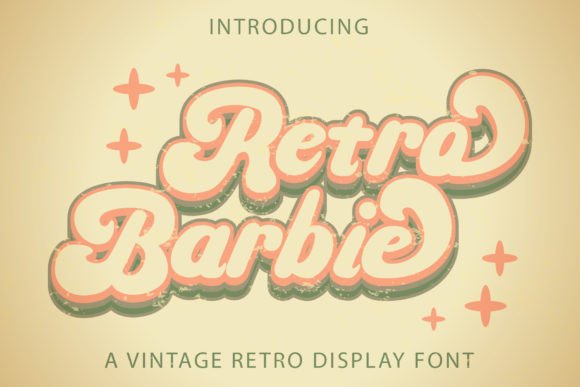 Retro Barbie: A Vintage Handwritten Font for Modern Designs