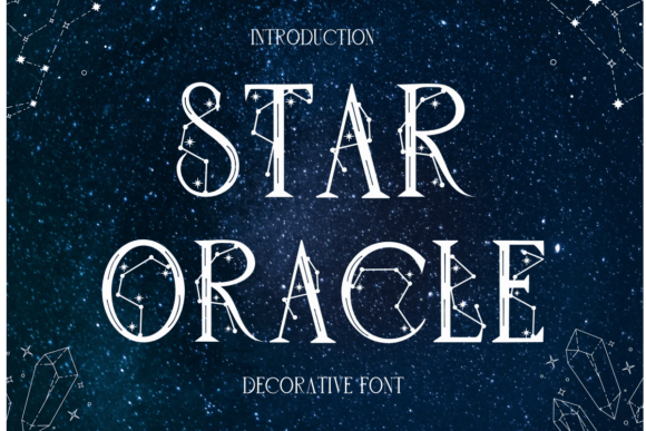 Star Oracle Font: Celestial Elegance for Your Designs