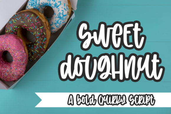 Sweet Doughnut: A Quirky Handwritten Font for Joyful Designs