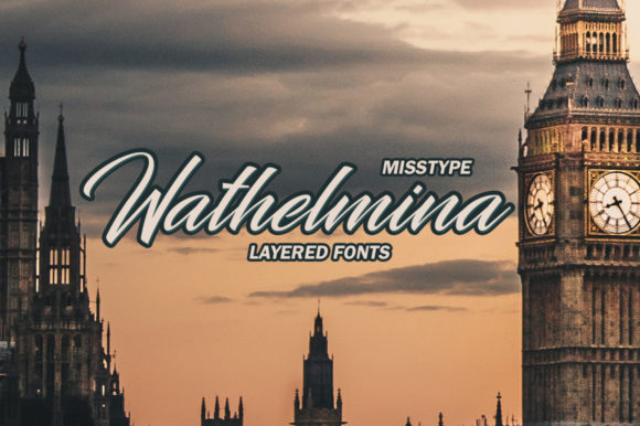 Wathelmina: A Sweet and Elegant Calligraphy Font